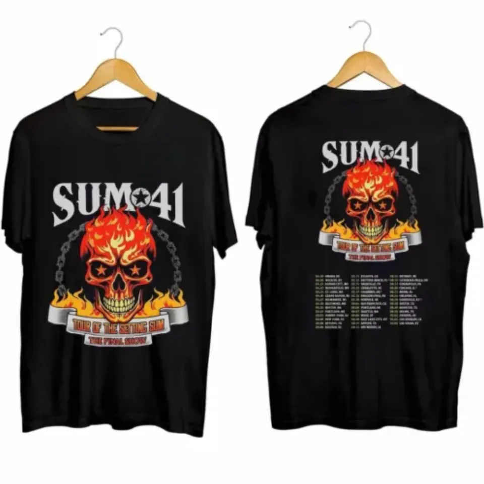 Sum 41 2024-2025 Tour Music Shirt