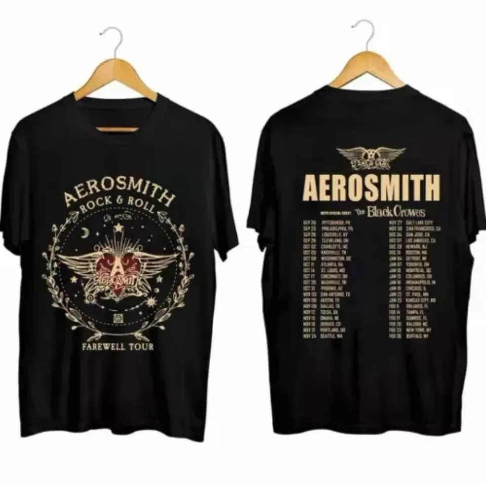 Aerosmith 2024-2025 North American Farewell Tour Music Shirt, Concert Music Shirt