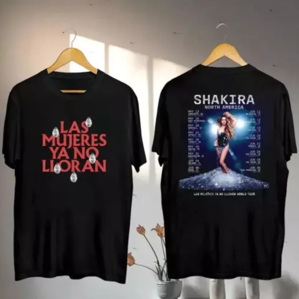 2025 Shakira Las Mujeres Ya No Lloran Tour Shirt Shakira Fan Gifshirt