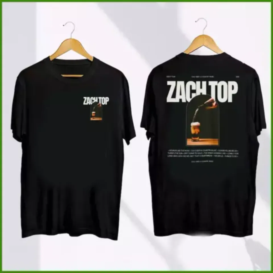 Zach Top Vintage Country Music Tour 2025 Shirt