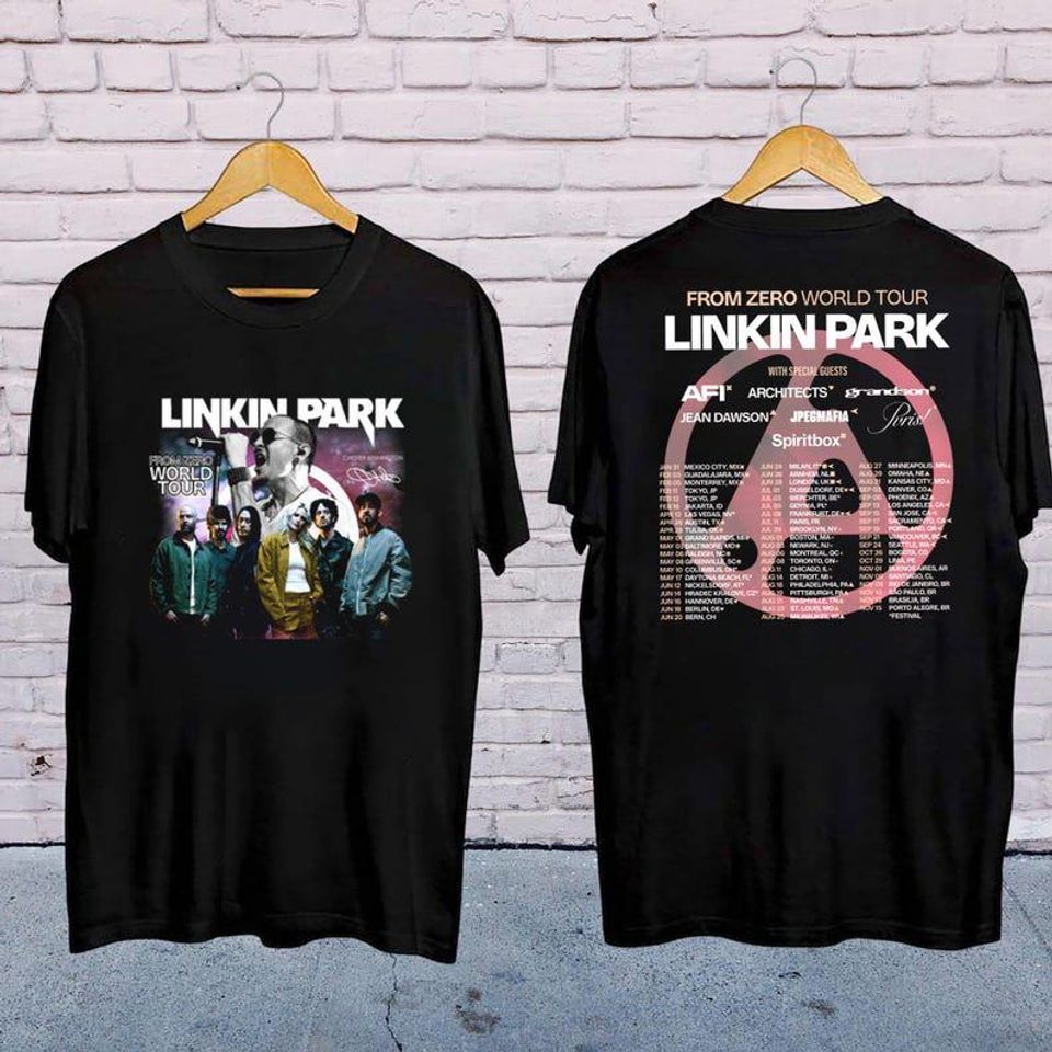 Linkin Park Band Logo Shirt, 2025 Linkin Park From Zero World Tour Shirt, Linkin Park Rock Band Tee, Linkin Park Merch, Linkin Park Fan Gift