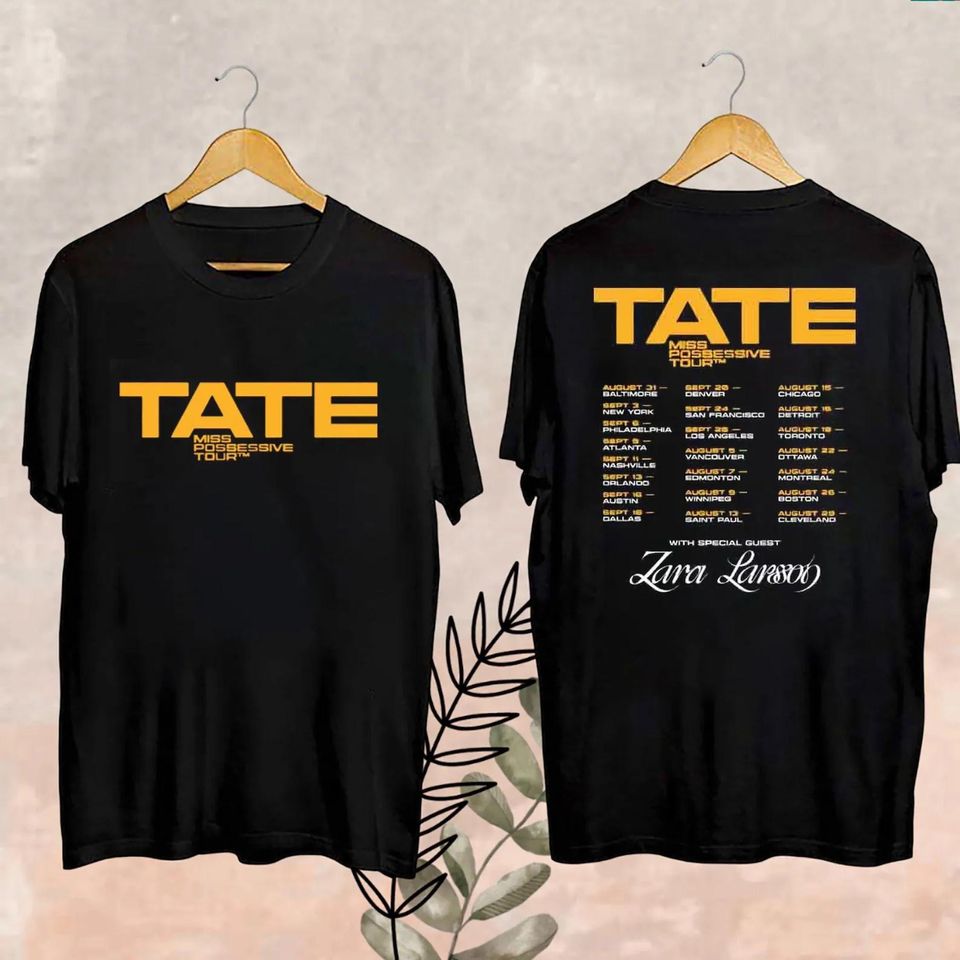 Miss Possessive World Tour Merch, Tate Mcrae Miss Possessive World Tour 2025 Shirt, Tate Mcrae Tour 2025 Fan Shirt Fan Gift