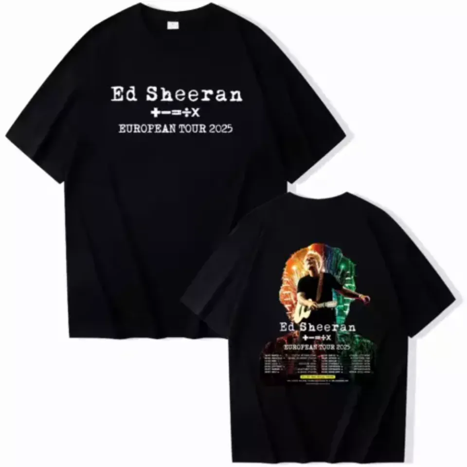 Ed Shee European Tour 2025 Shirt For Fans Double Sided