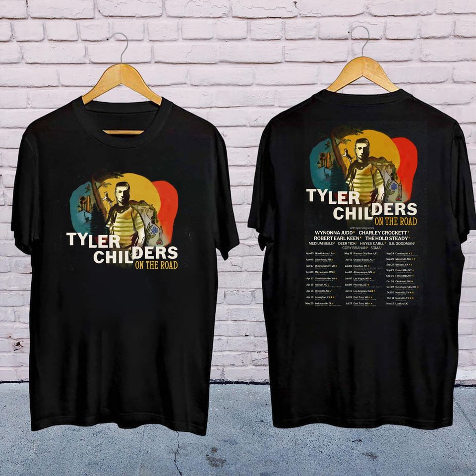 Tyler Childers On The Road Tour 2025 Shirt, Tyler Childers Concert 2025, Tyler Childers Fan Gift, Country Music Tour, Tyler Childers Shirt