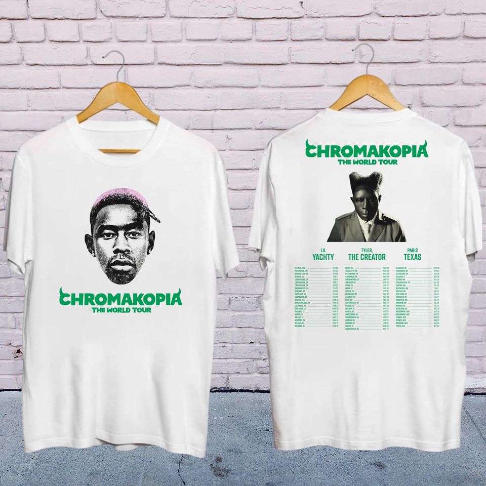 Tyler The Creator Chromakopia Shirt, 2025 Tour Tyler The Creator Chromakopia Shirt, Tyler The Creator Fan Gift, Tyler The Creator Tour Merch