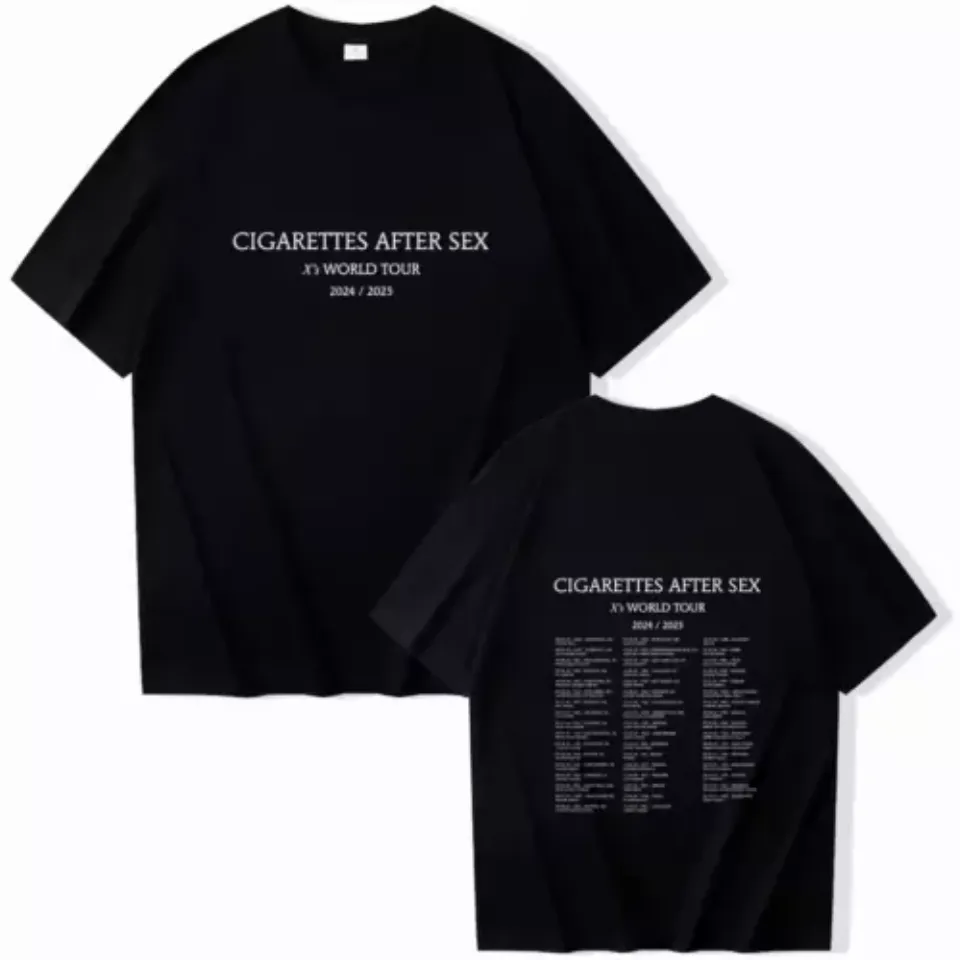 Cigarettes After Sx X'S World Tour 2024/2025 Shirt For Fan Double Sided