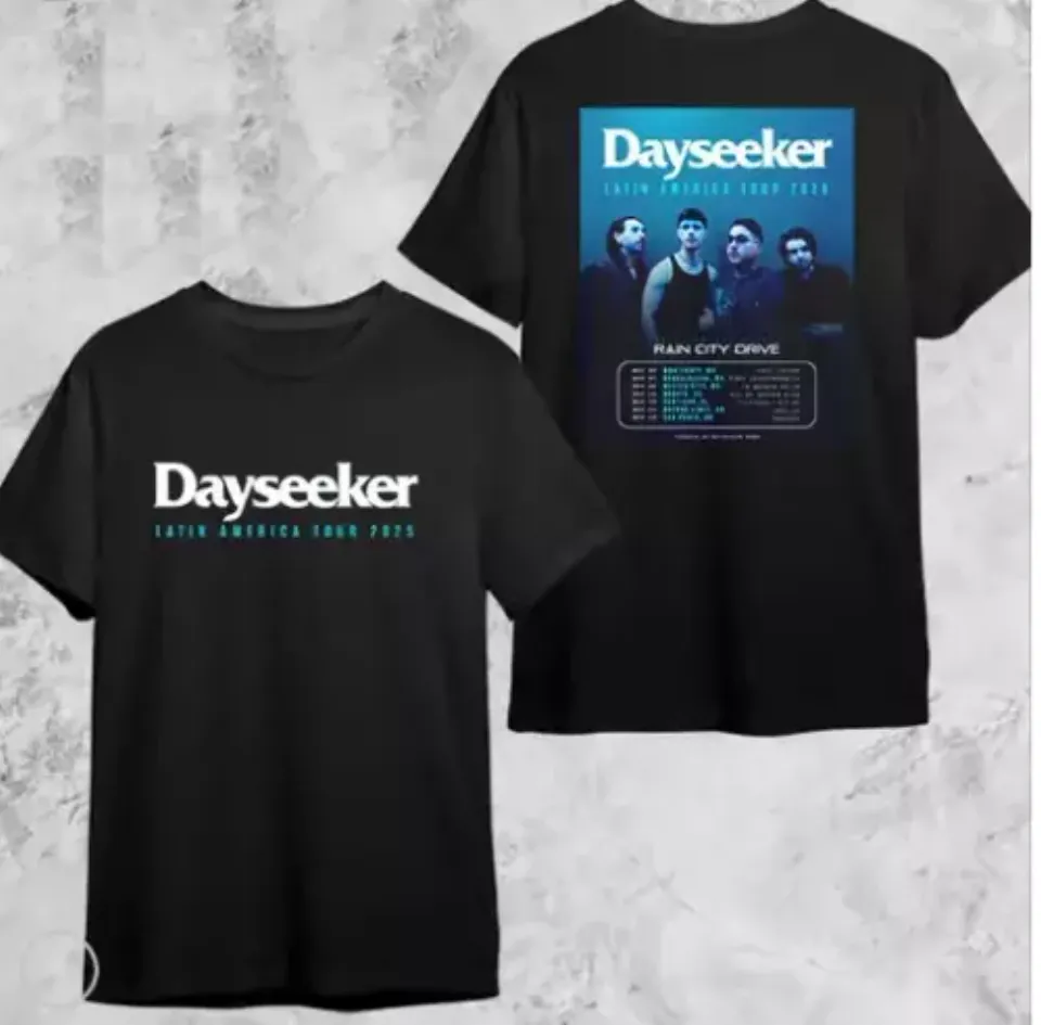 Dayseeker Latin America 2025 Tour Dates Fan Gifts Two Sides Classic Shirt