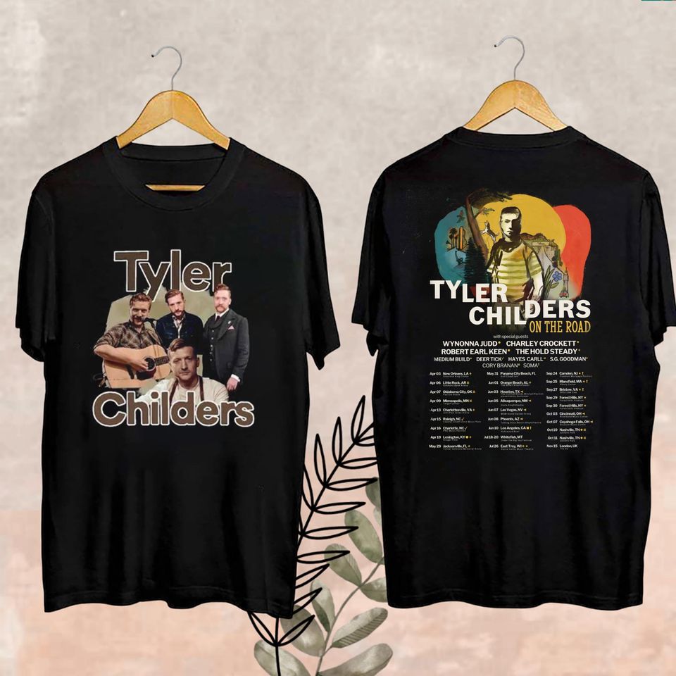 Tyler Childers Tour 2025 Fan Shirt, Tyler Childers On The Road Tour Shirt, Tyler Childers On The Road Tour Merch, Tyler Childers Fan Gift