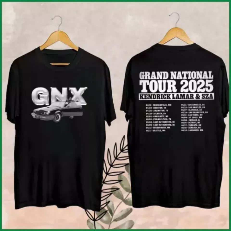Kendrick Lamar Tour 2025 Fan Shirt, Kendrick Lamar Gnx Shirt