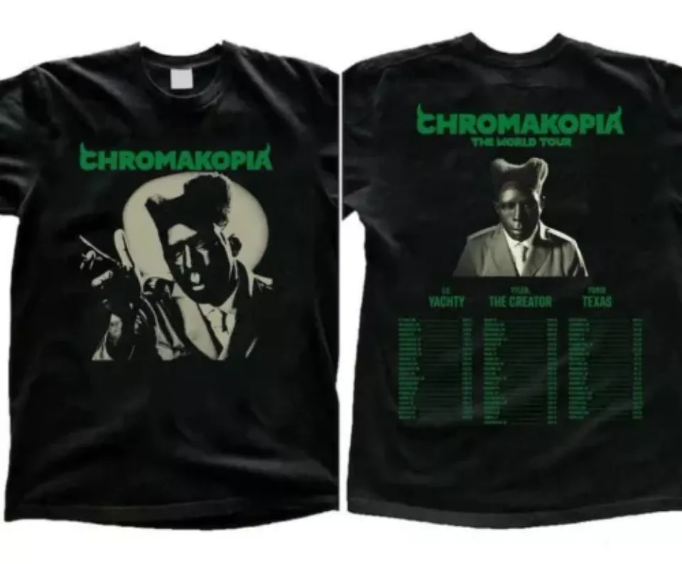 2025 Tyler The Creator Chromakopia Tour Shirt
