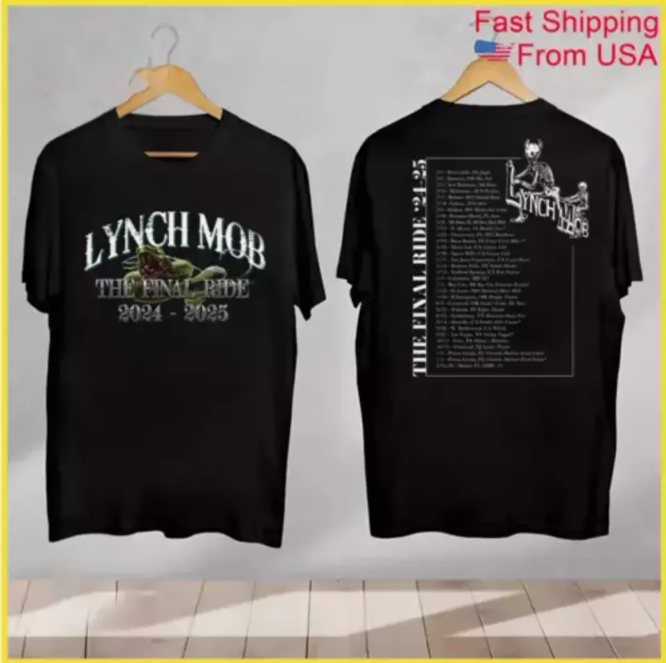 Lynch Mob The Final Ride 2024 2025 Shirt