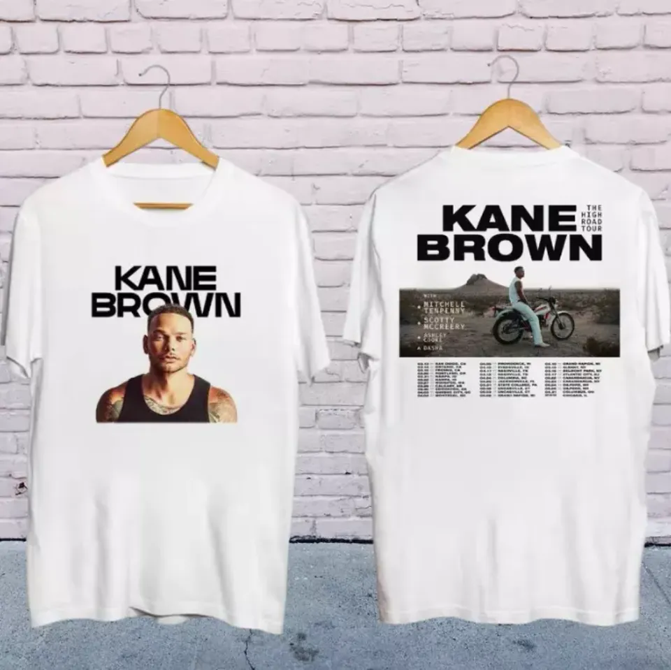 Kane Brown Graphic Shirt, 2025 Kane Brown The High Road Tour Shirt