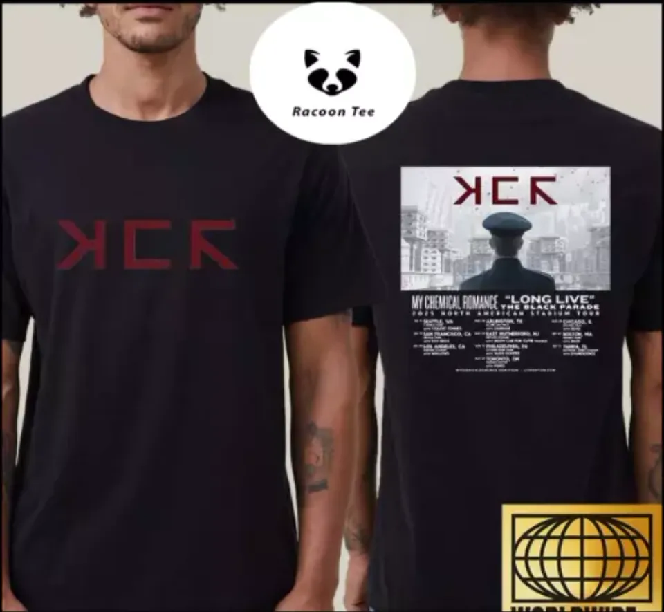 My Chemical Romance The Black 2025 Unisex Shirt