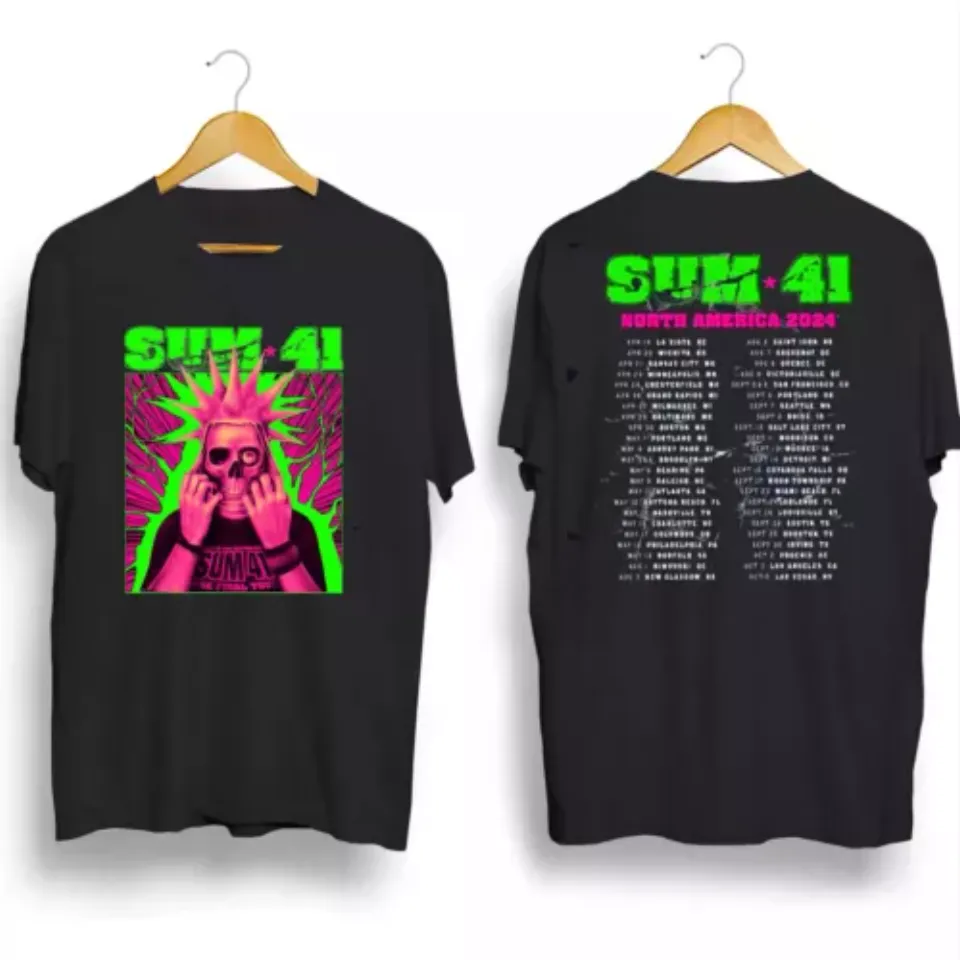 Sum 41 Tour Of The Setting Sum 2024-2025 Tour Shirt