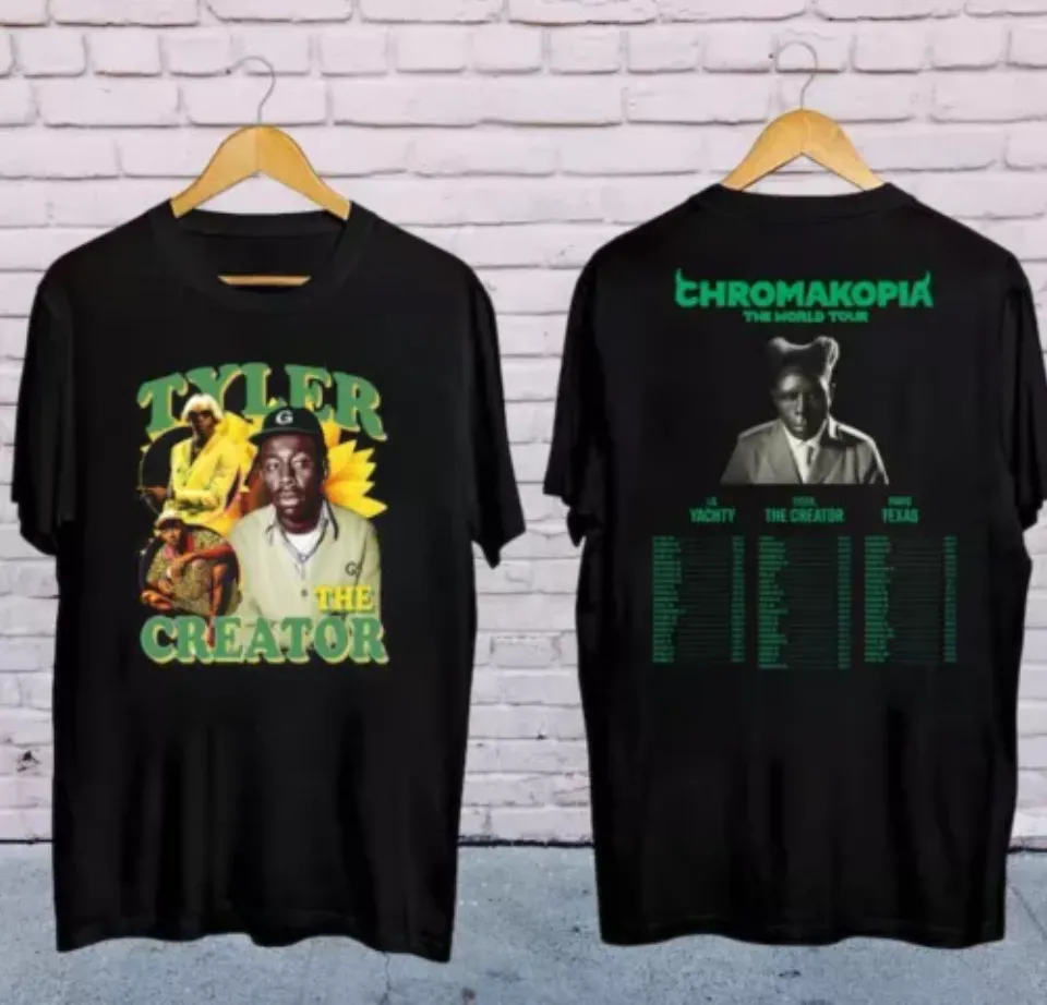 2025 Tour Tyler The Creator Chromakopia Shirt, Tyler The Creator Concershirt