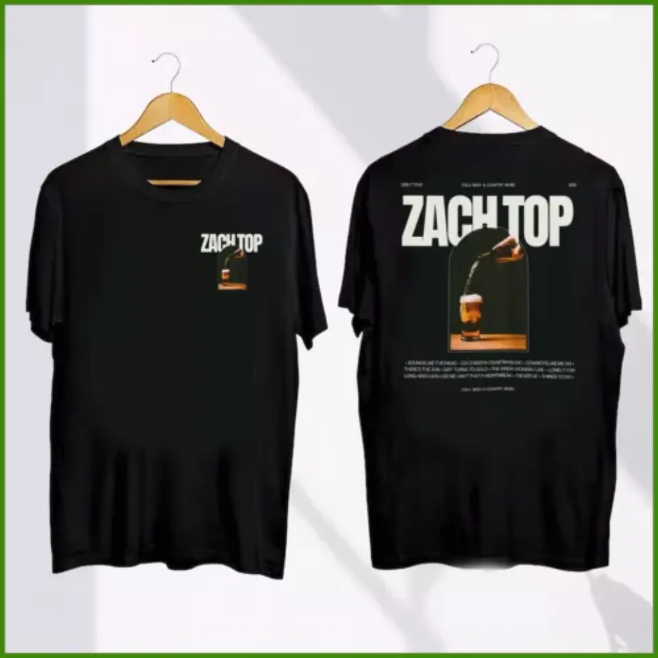 Zach Top Vintage Country Music Tour 2025 Shirt