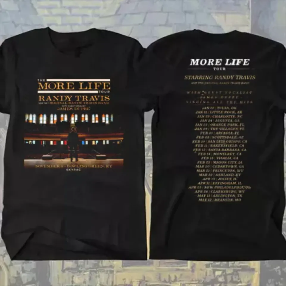 Randy Travis More Life Tour 2025 Gift For Fans Unisex Shirt
