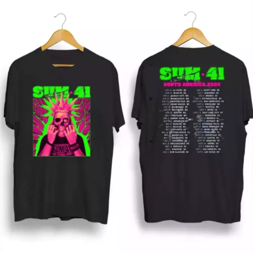 Sum 41 Tour Of The Setting Sum 2024-2025 Tour Shirt