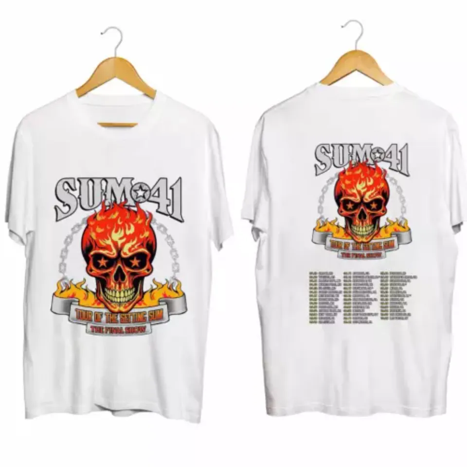 Sum 41 2024-Tour 2025 Shirt, Sum 41 Band Fan Shirt, Sum 41 2024 Concershirt
