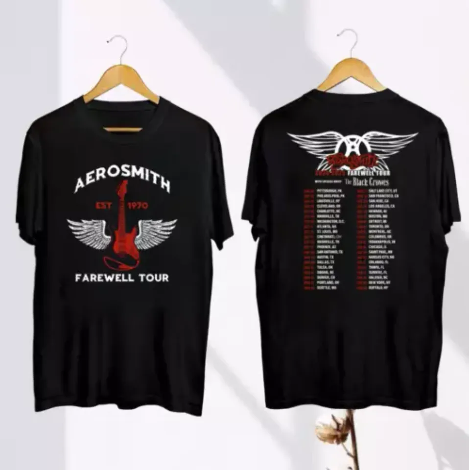 Aerosmith Tour 2024-2025 Shirt, Aerosmith Peace Out Farewell Tour Shirt