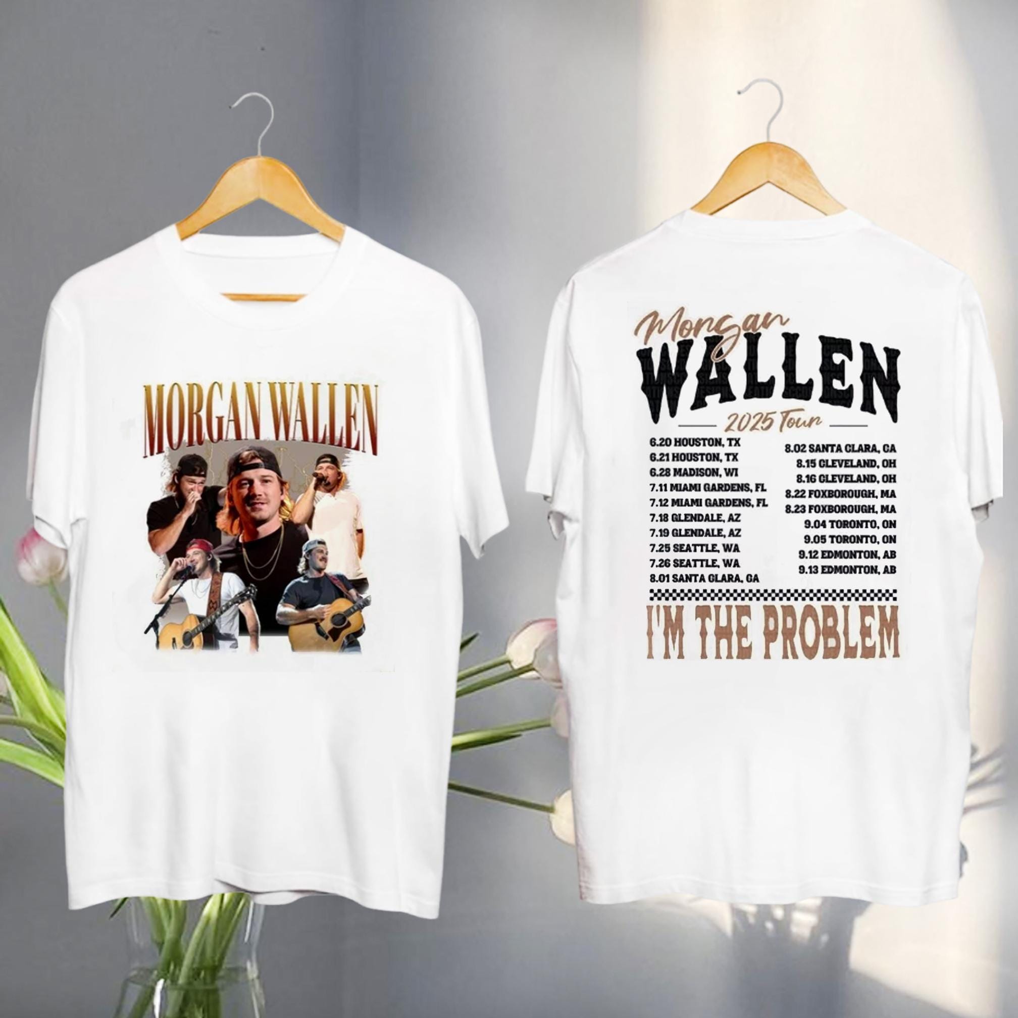 2025 Morgan Wallen I'M The Problem Tour Shirt, Morgan Wallen Concert 2025, Morgan Wallen Fan Shirt, Morgan Wallen Merch