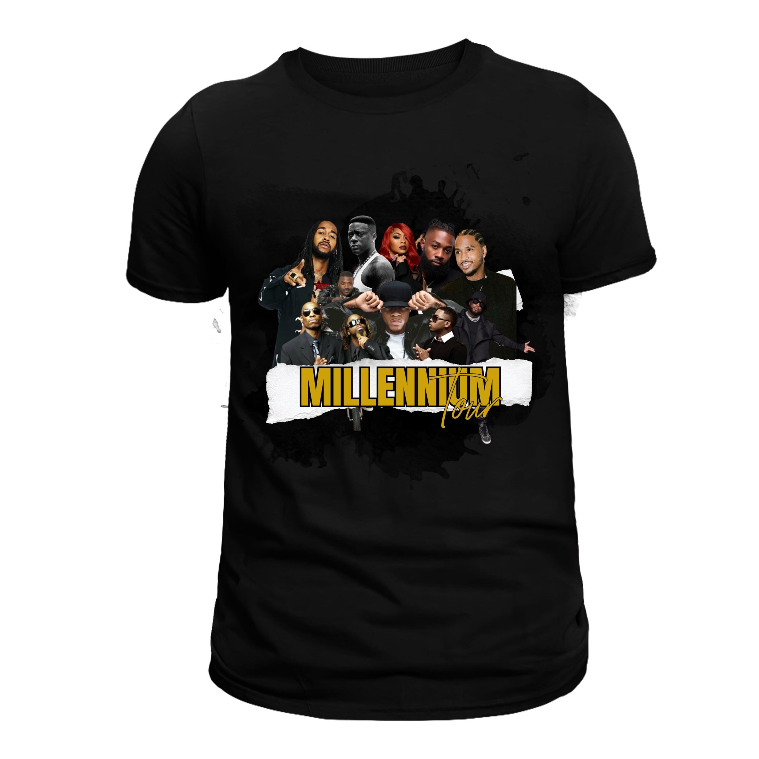 Millennium 2025 Tour Fan, Gift, Concershirt The Millennium Tour 2025 Unisex Tee Long Sleeve Hoodie Black (3)