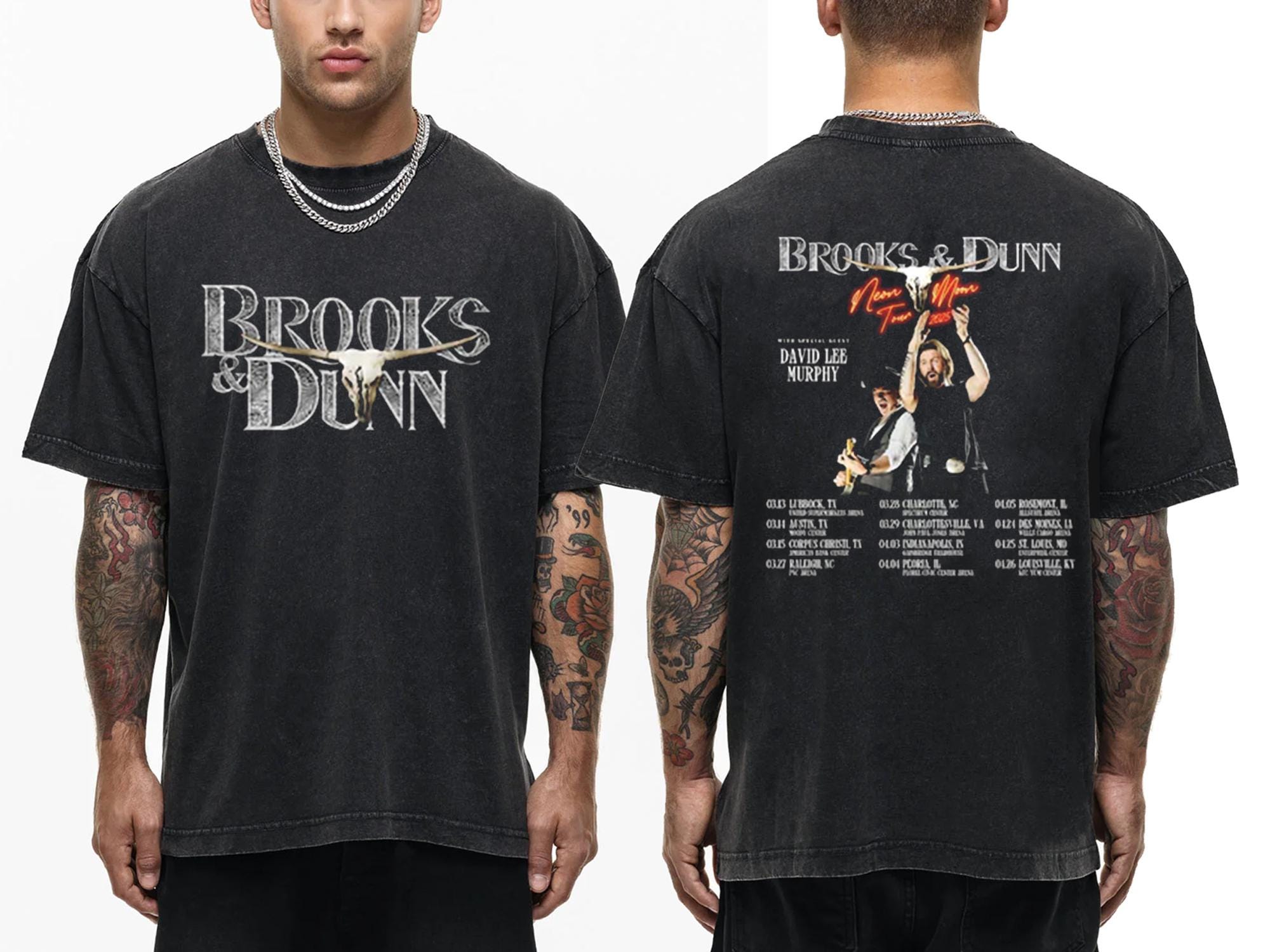 2025 Brooks And Dunn Neon Moon Tour Shirt, Brooks & Dunn Merch, Brooks And Dunn Country Music, Brooks And Dunn Fan Gift, Brooks And Dunn Tee
