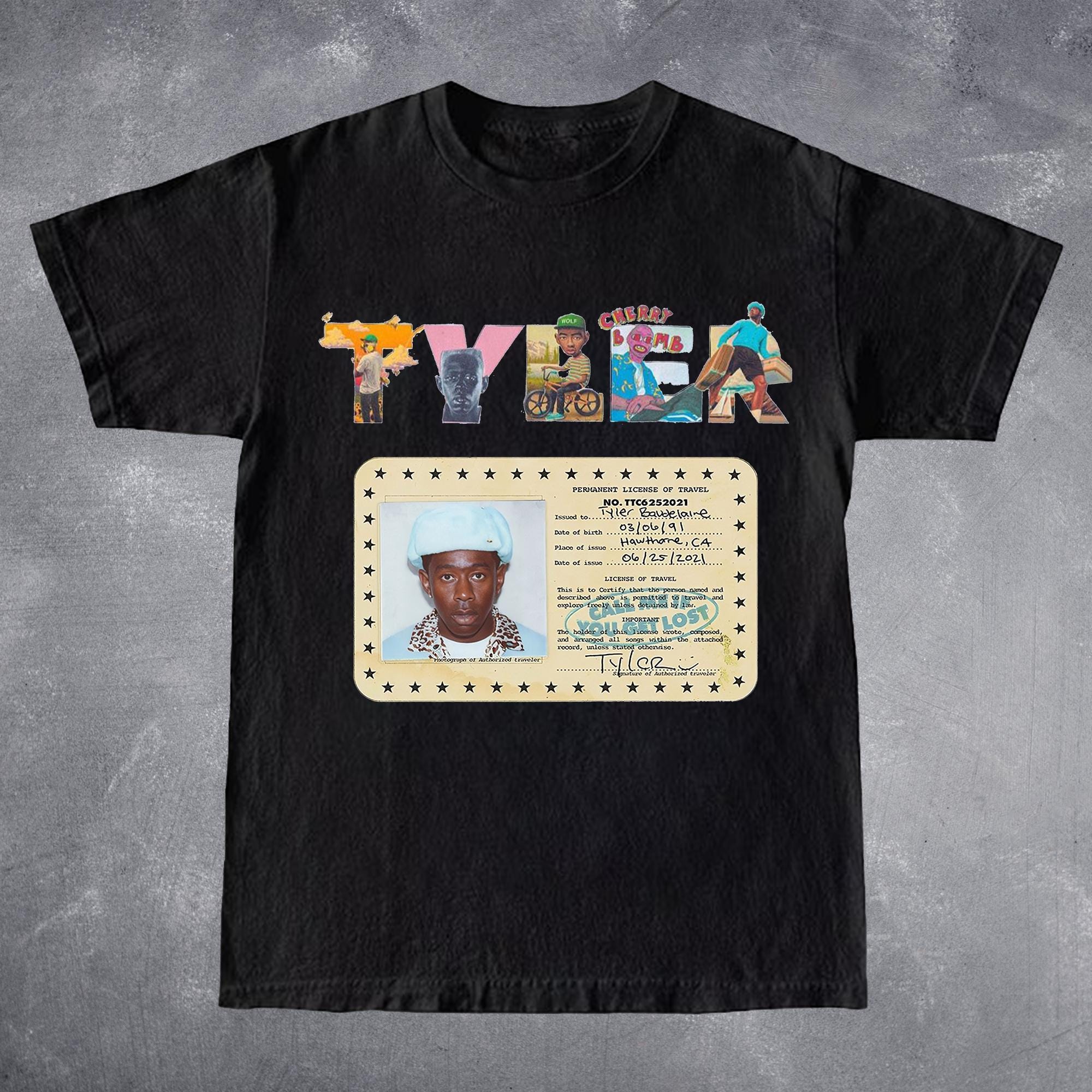 Tyler The Creator Shirt | Hip Hop Tee | Rapper Fans Gifshirt | Tyler The Creator Graphic Tee | Vintage Unisex Tee | Gift For Him Shirt