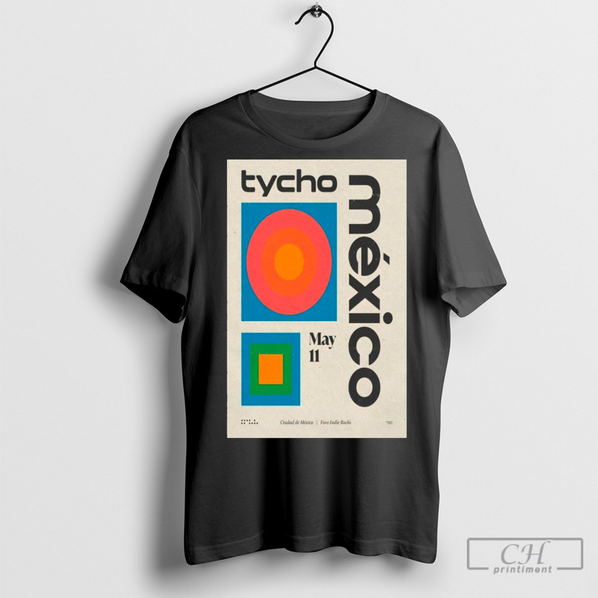 Tycho May 11 2025 Foro Indie Rock Mexico City Mexico Tour Poster Shirt