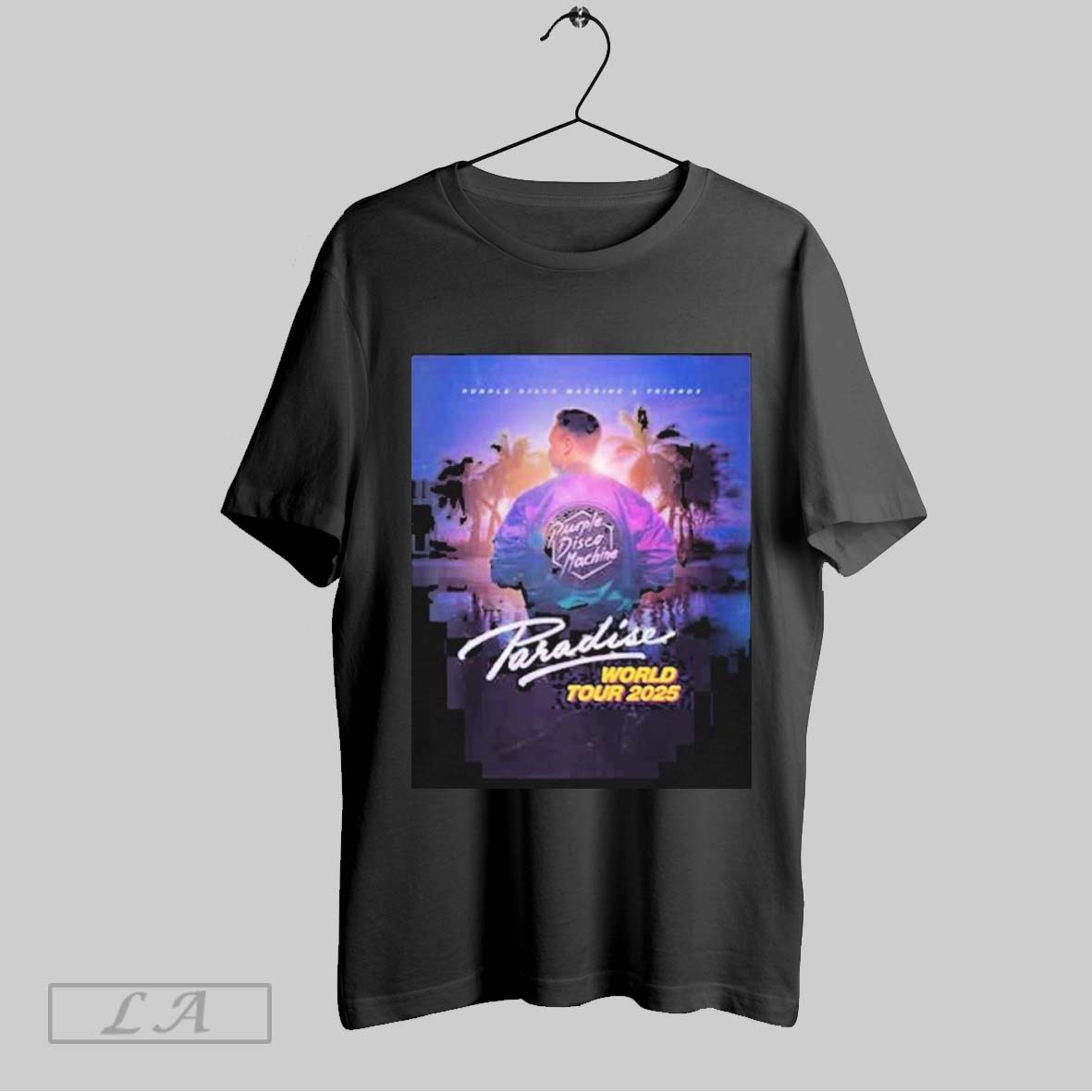 Top Purple Disco Machine And Friends Paradise World Tour 2025 Dates Shirt Hoodie Shirt