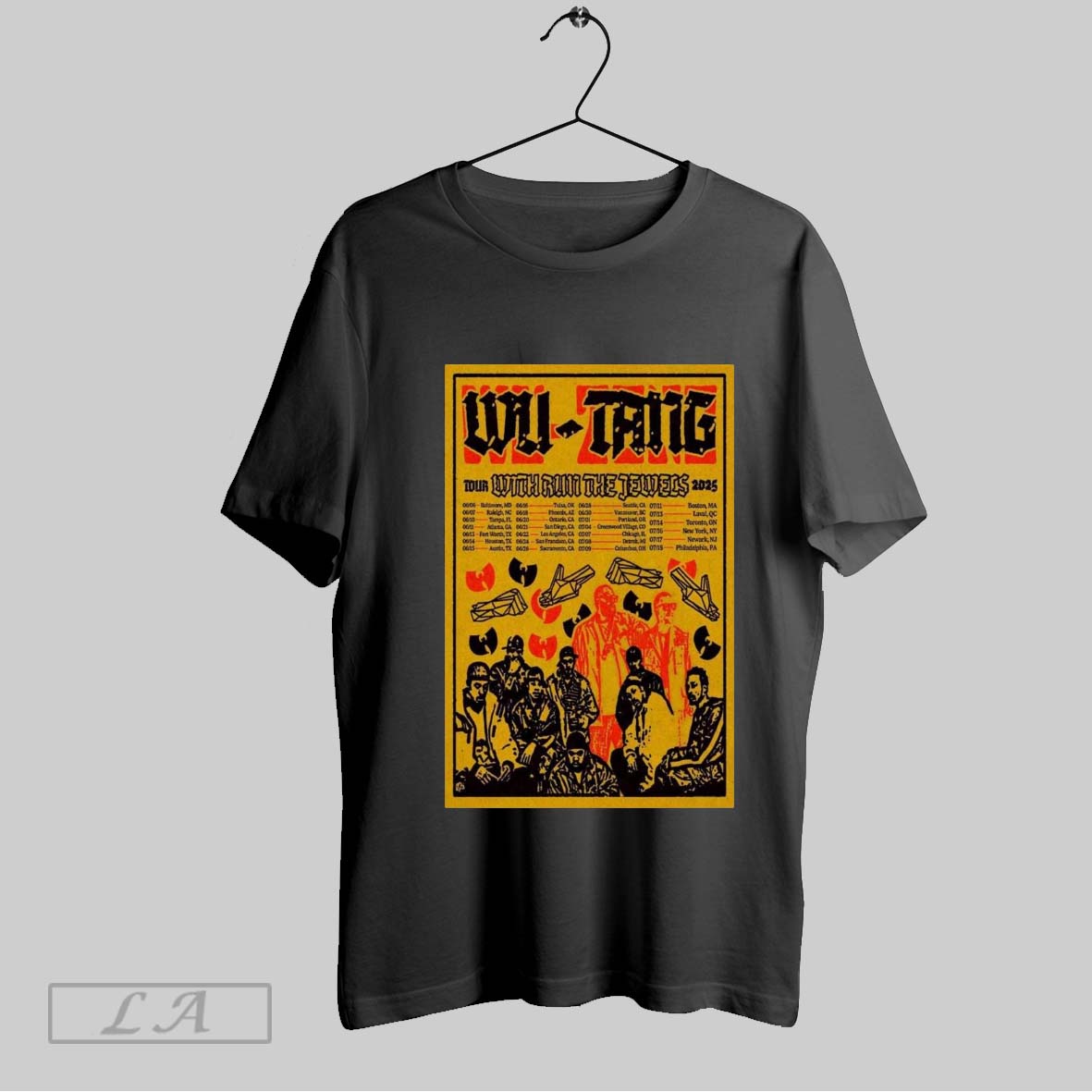 Top Poster Wu Tang Clan Tour With Run The Jewels Tour 2025 06 06 Baltimore Md 06 07 Raleigh Nc 06 10 Tampa Fl Shirt Hoodie Shirt