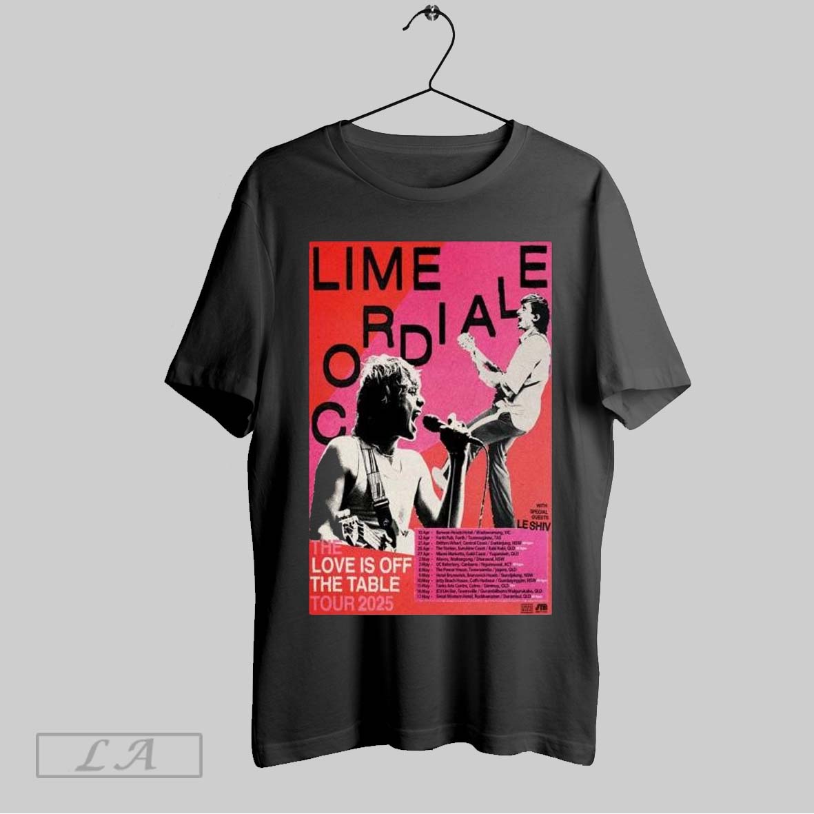 Top Lime Cordiale The Love Is Off Table Tour 2025 Shirt Hoodie Shirt