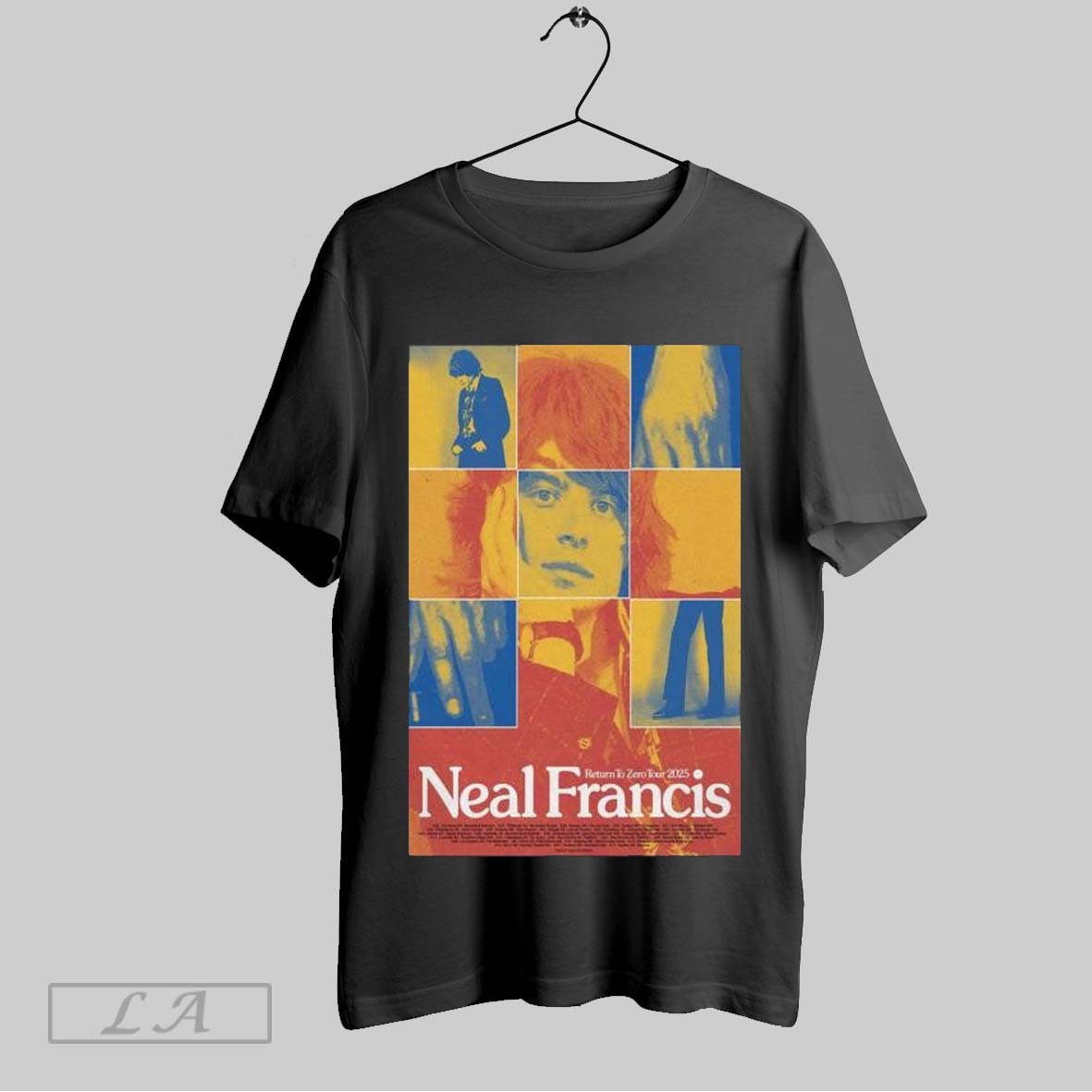 Top Neal Francis Return To Zero Tour 2025 Shirt