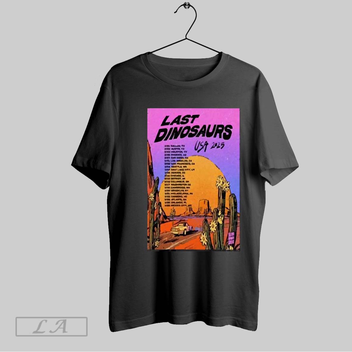 Top Poster Last Dinosaurs Usa Tour 2025 Shirt Hoodie Shirt