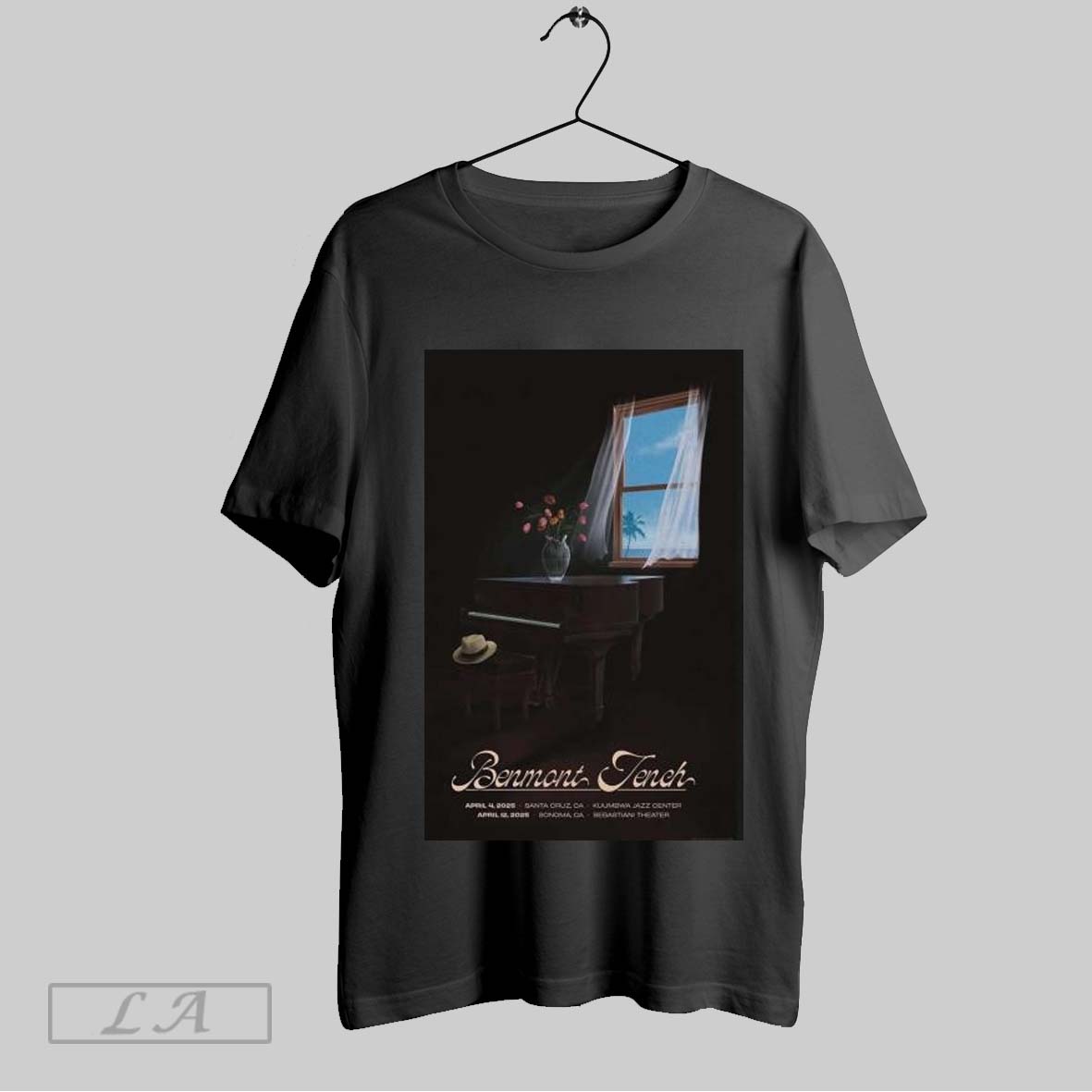 Top Benmont Tench Apr 2025 California Tour Shirt Hoodie Shirt