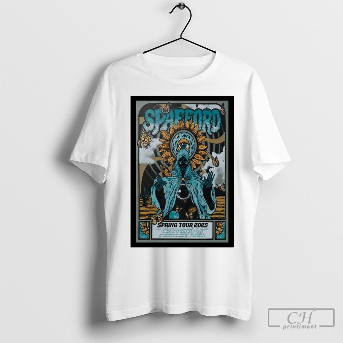 Spafford Spring Tour 2025 PosterShirt