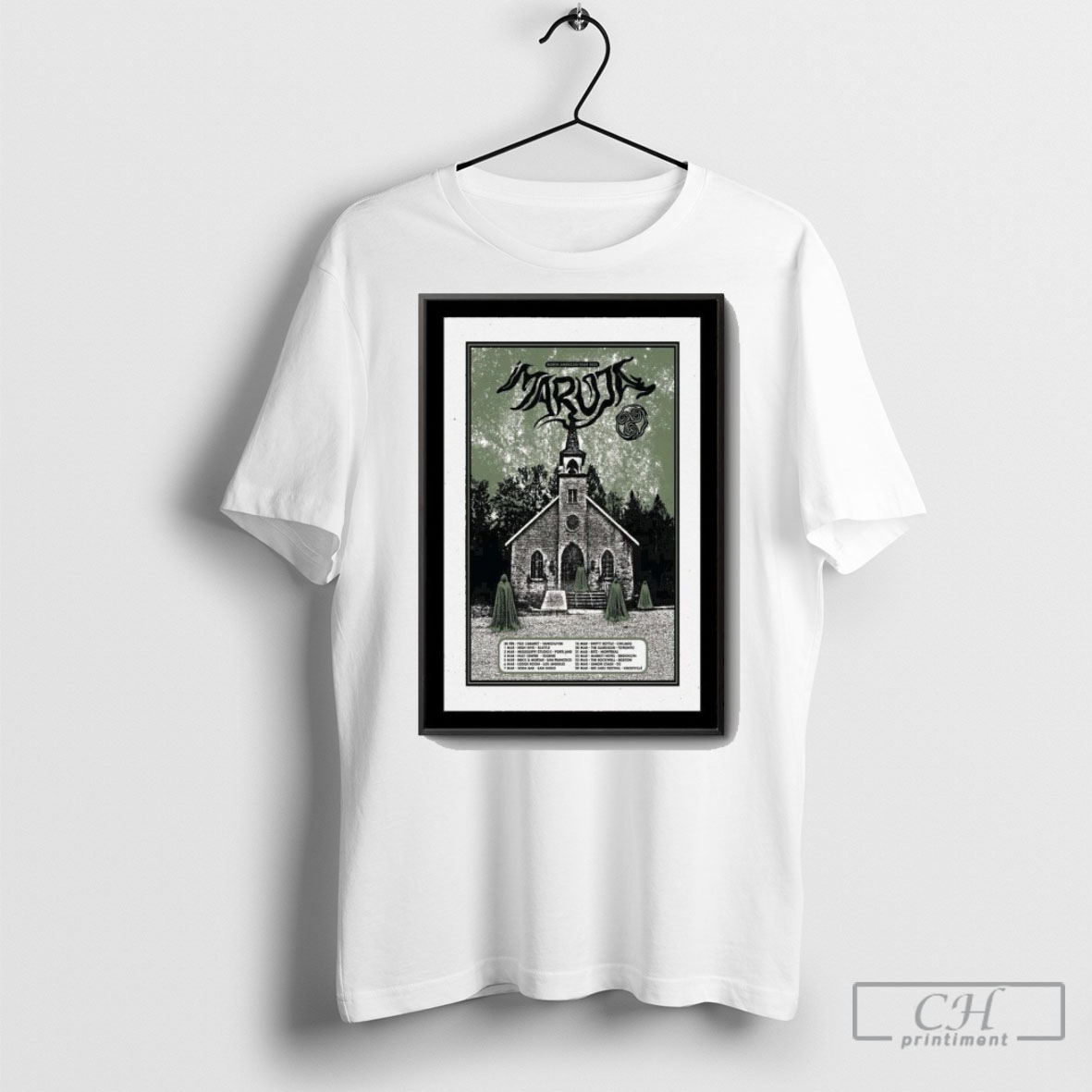 Official Poster Maruja North American Tour 2025 Shirt