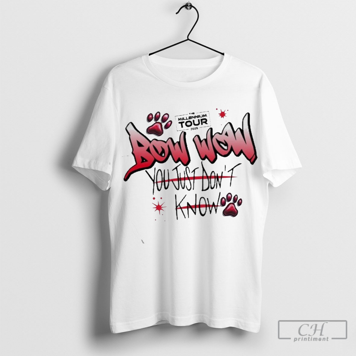 Official Bow Wow The Millennium Tour 2025 You Just Dont Know Shirt