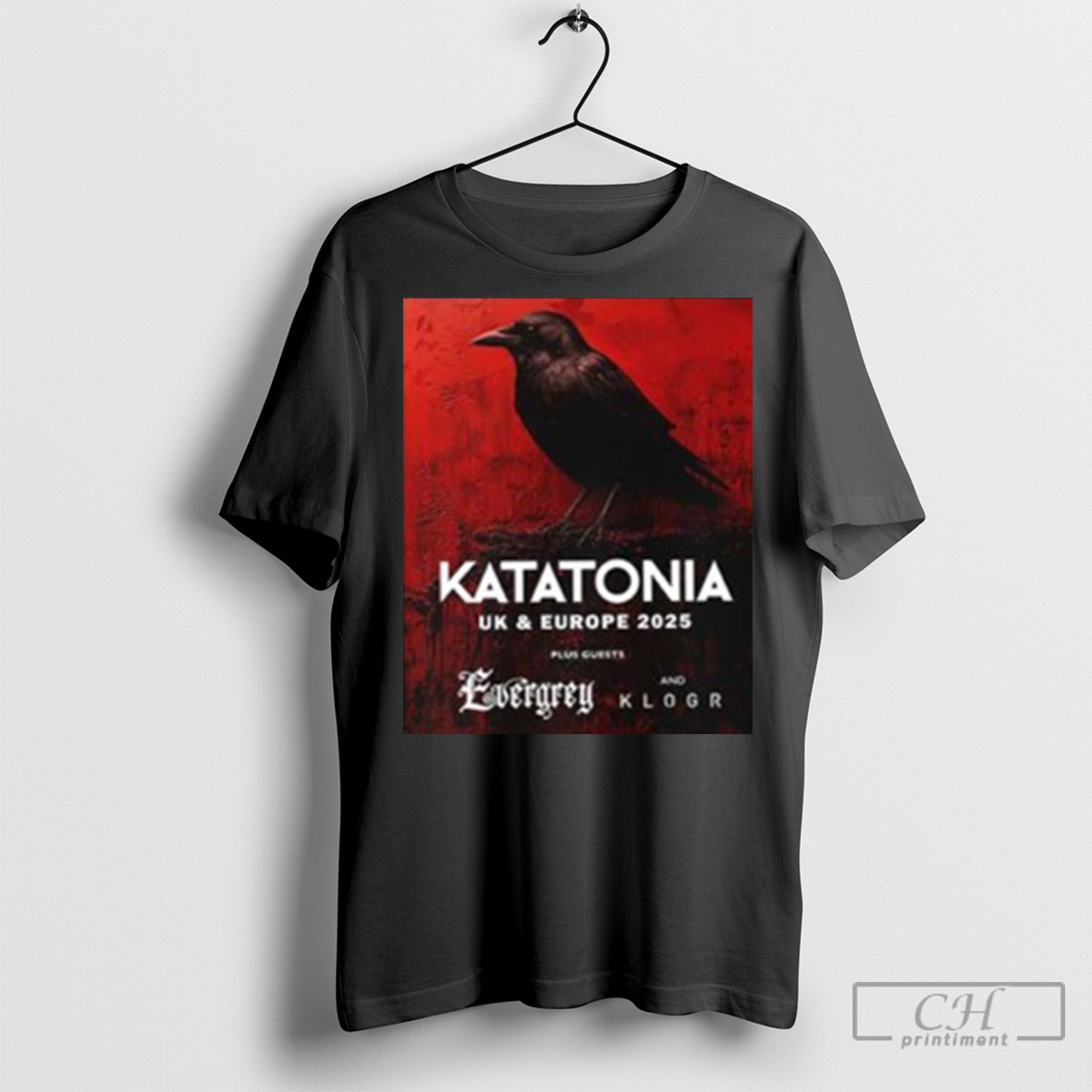 Katatonia Band Uk And Europe Tour 2025 Dates List With Guests Evergrey And KlogrShirt