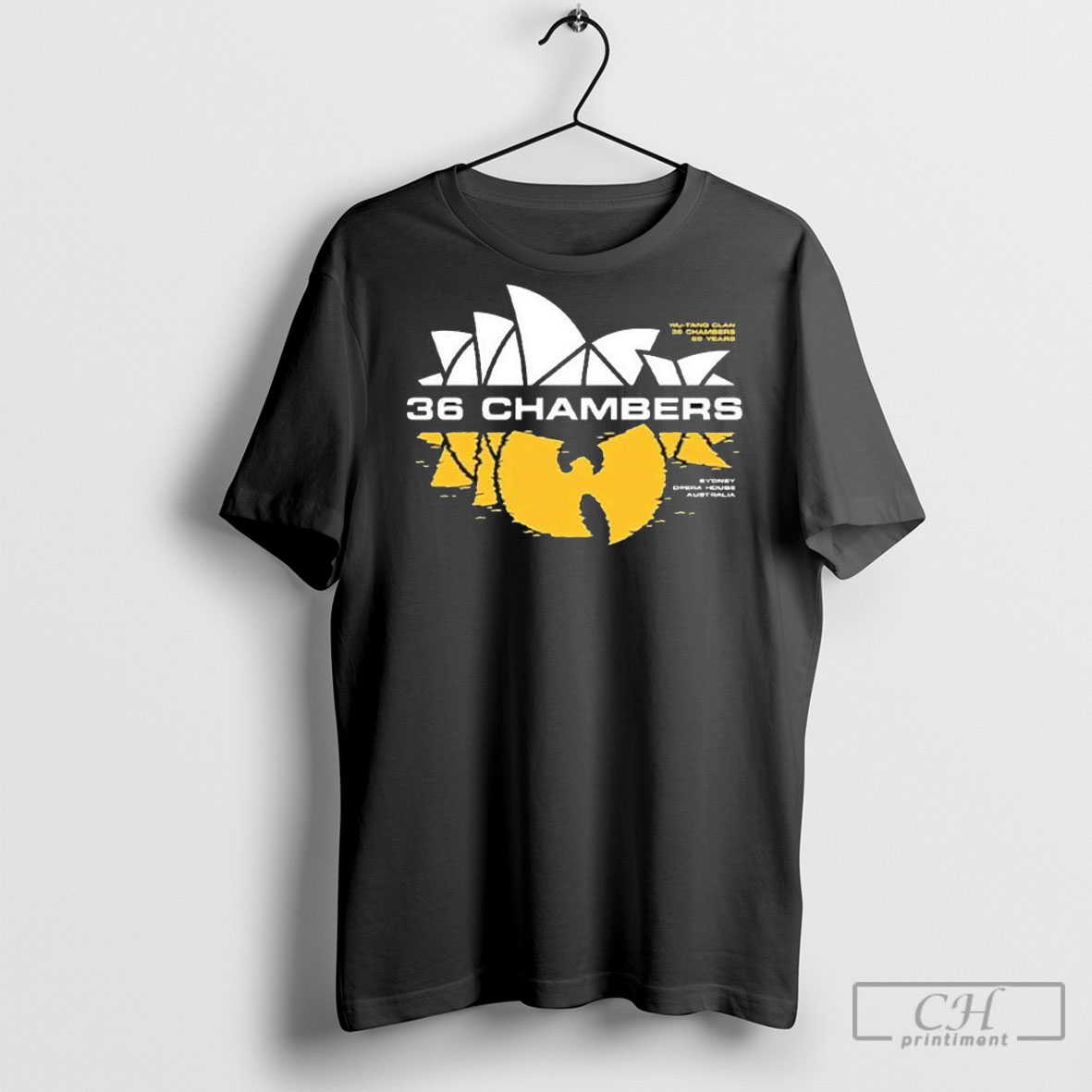 Wu Tang Clan Australia Tour 2025 36 Chambers Shirt