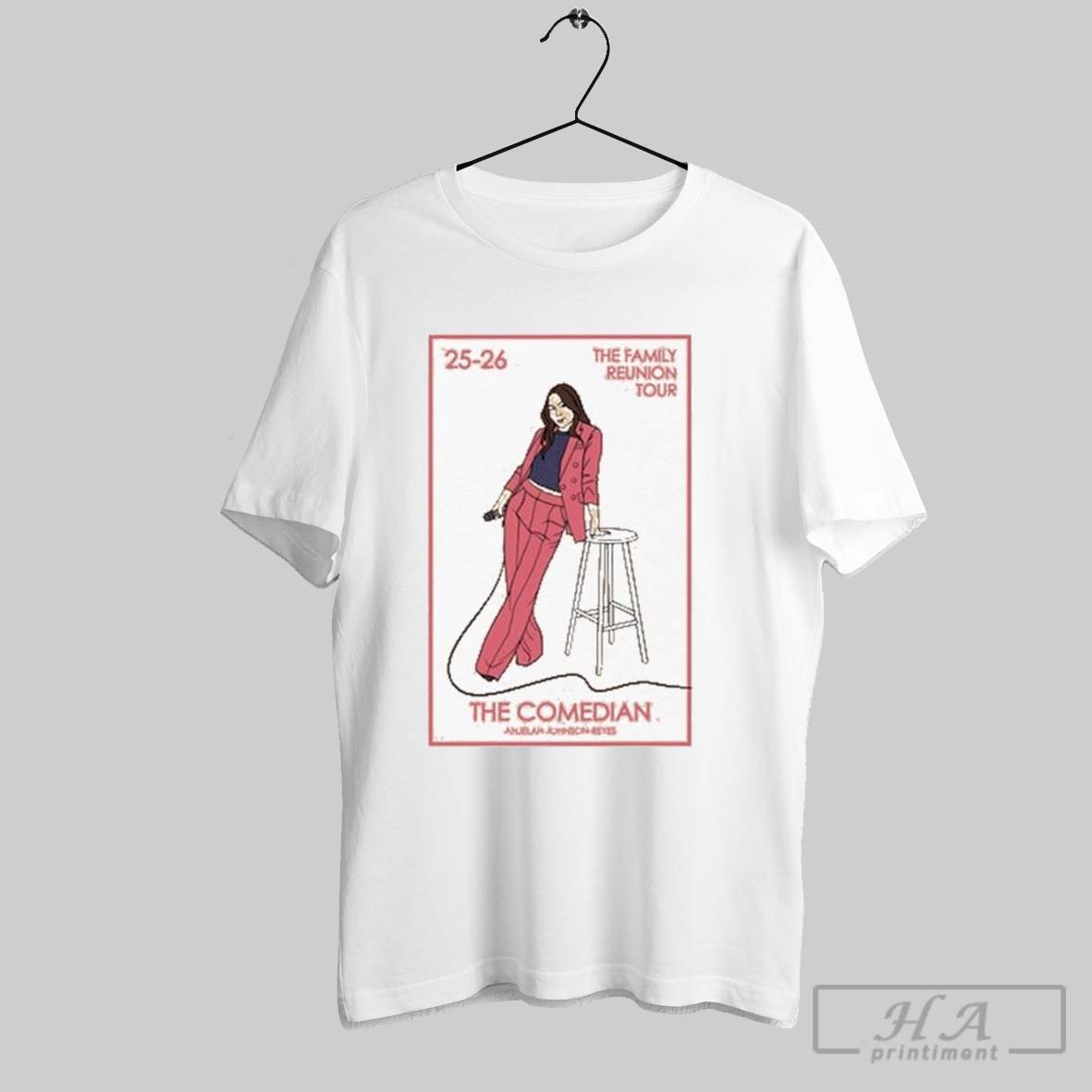 Anjelah Johnson Reyes The Comedian The Family Reunion Tour 2025 Shirt