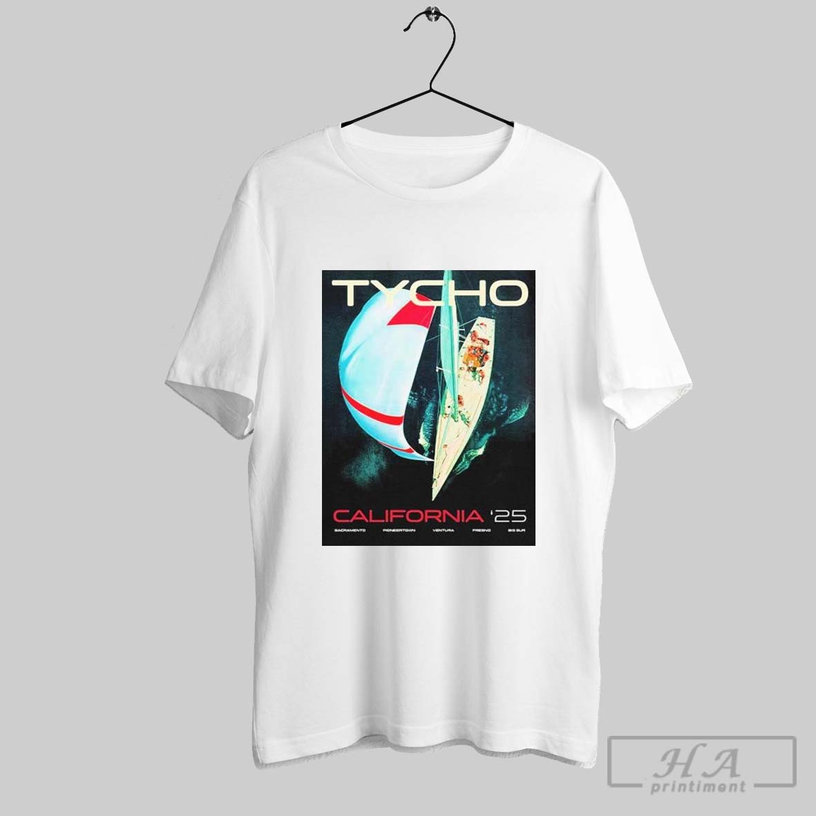 Tycho California Wish You Were Here Tour 2025 Shirt