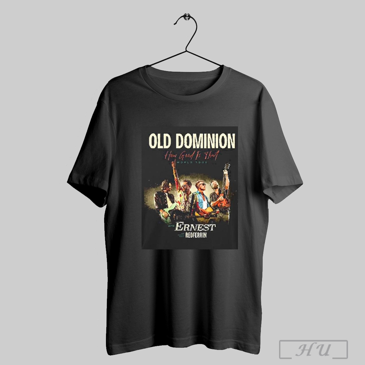 Trendy Old Dominion How Good Is That World Tour 2025 With Ernest And Special Guest Redferrin Dates List Two Sides Print Classic Shirt