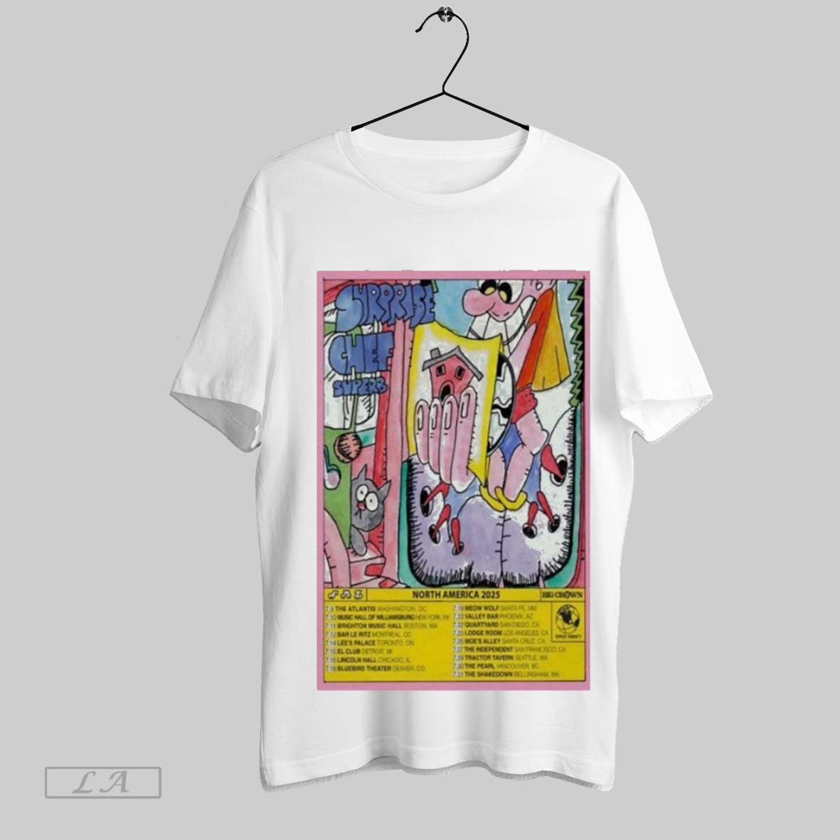 Top Surprise Chef North America Tour 2025 Unisex Sweatshirt Shirt