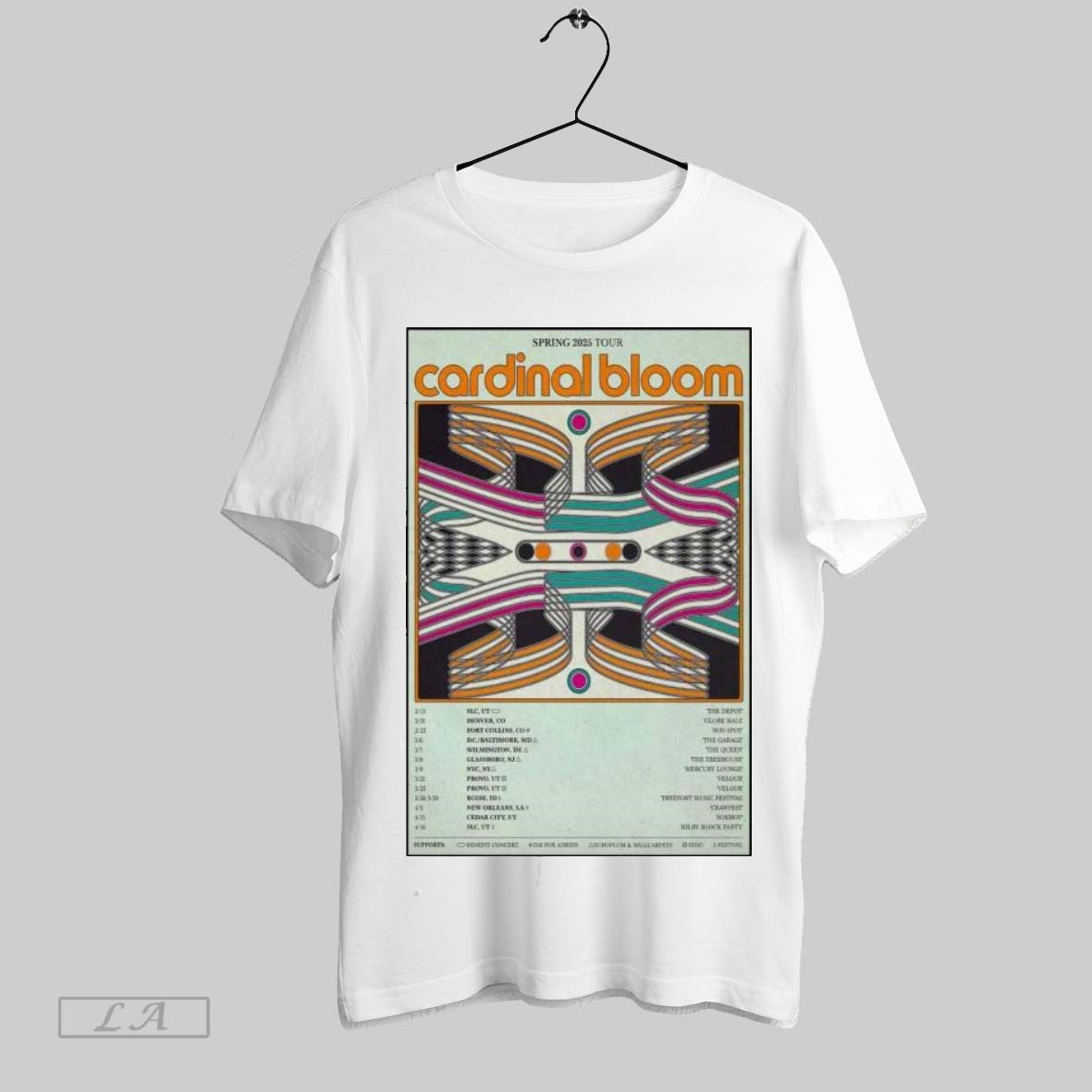 Top Cardinal Bloom 2025 Spring Tour Poster Unisex Sweatshirt Shirt