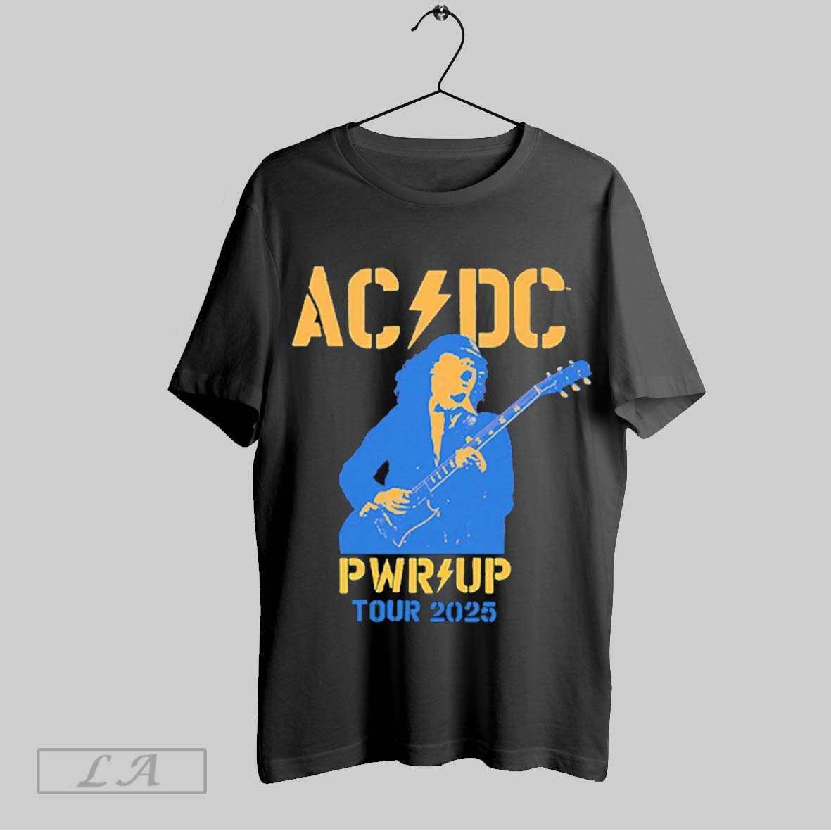 Top Ac Dc Pwr Up Tour Paris 2025 Shirt