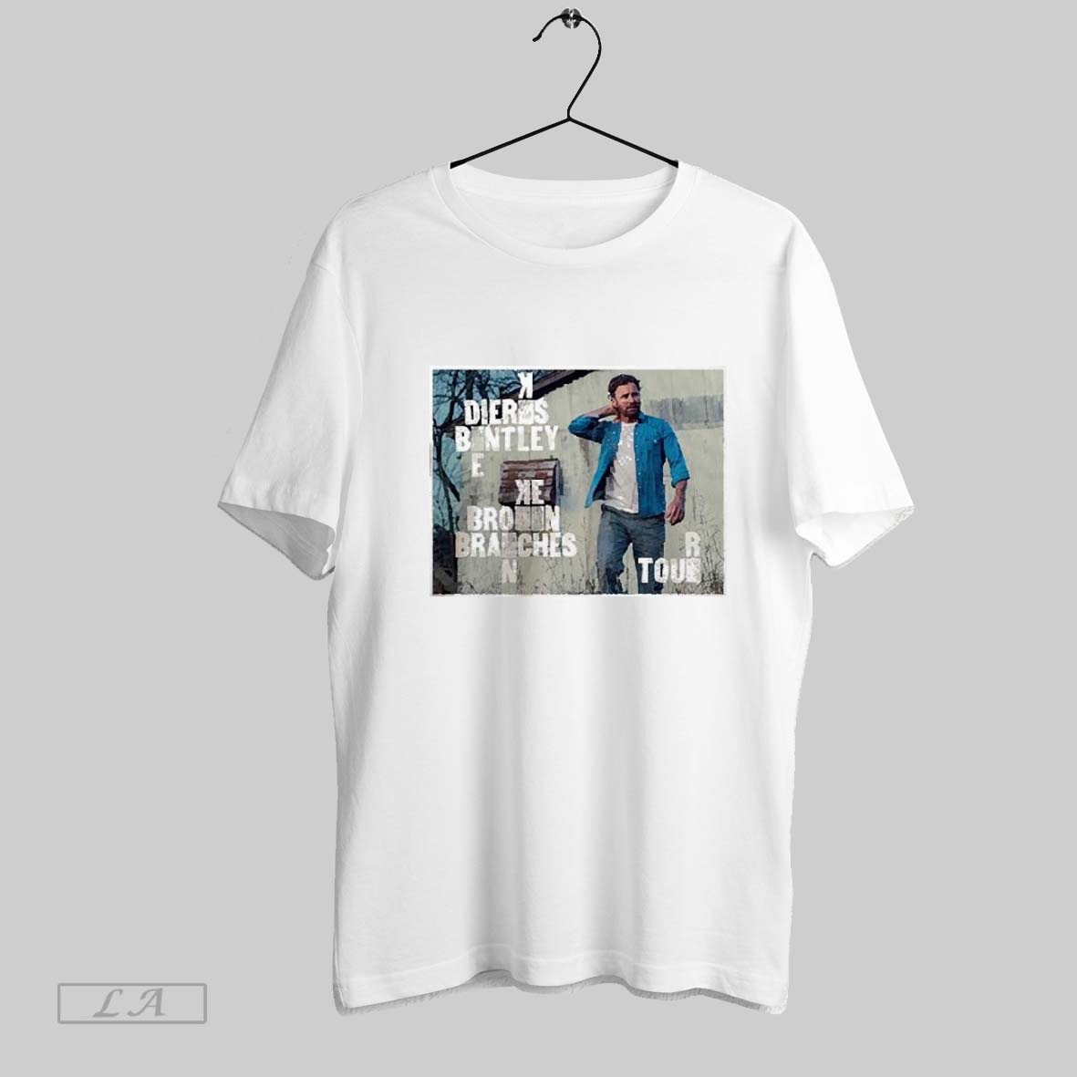 Top Dierks Bentley The Broken Branches Tour 2025 With Zach Top The The Band Loula Tour Date Shirt