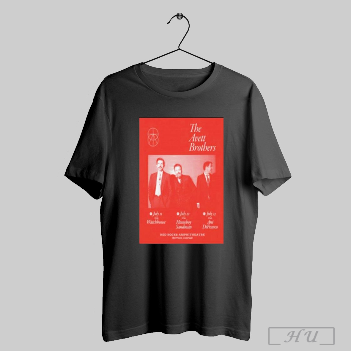 The Avett Brothers Red Rocks Amphitheatre Tour 2025 Shirt Sweatshirt