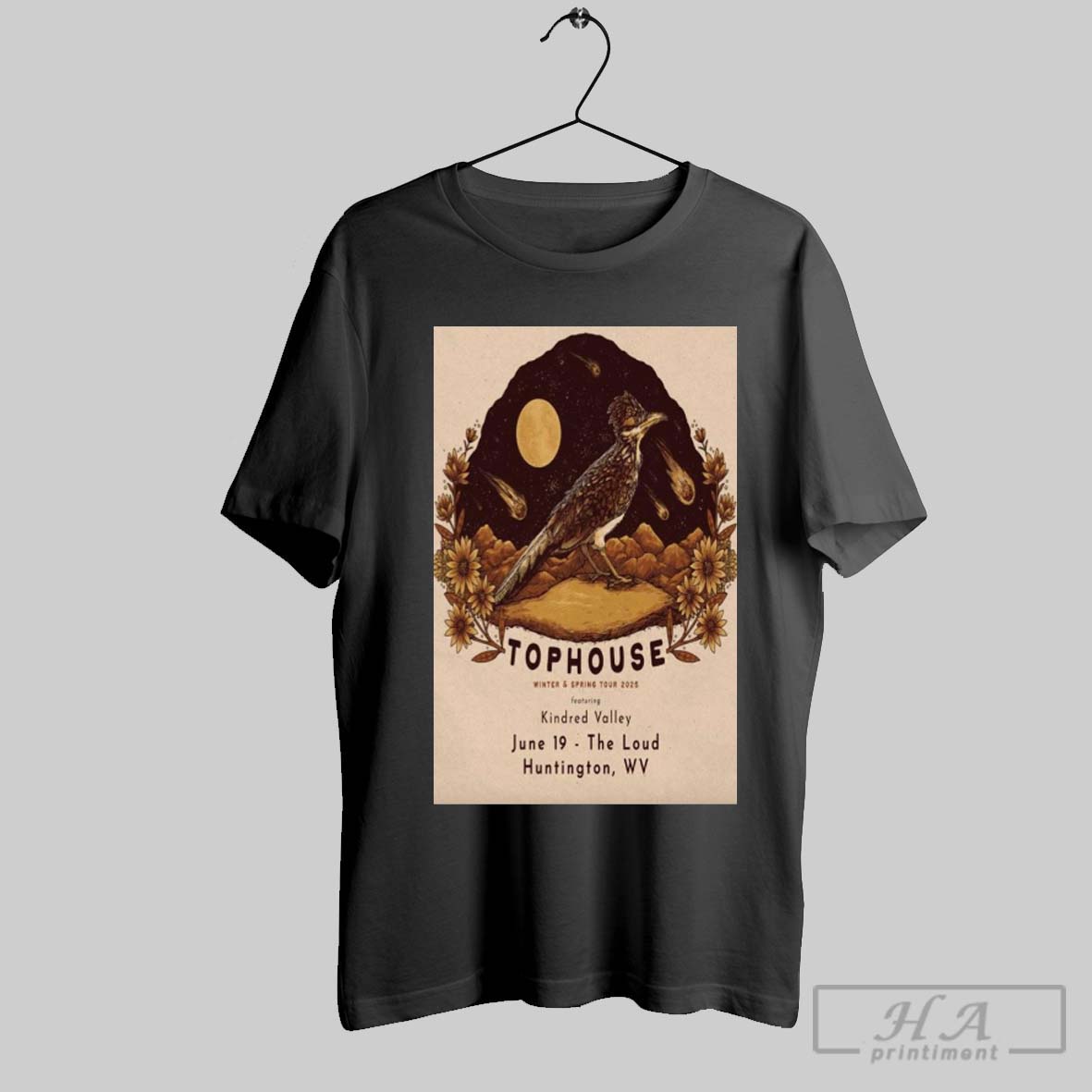 Poster Tophouse Winter And Spring Tour 2025 The Loud Huntington Wv June 19 2025 Shirt