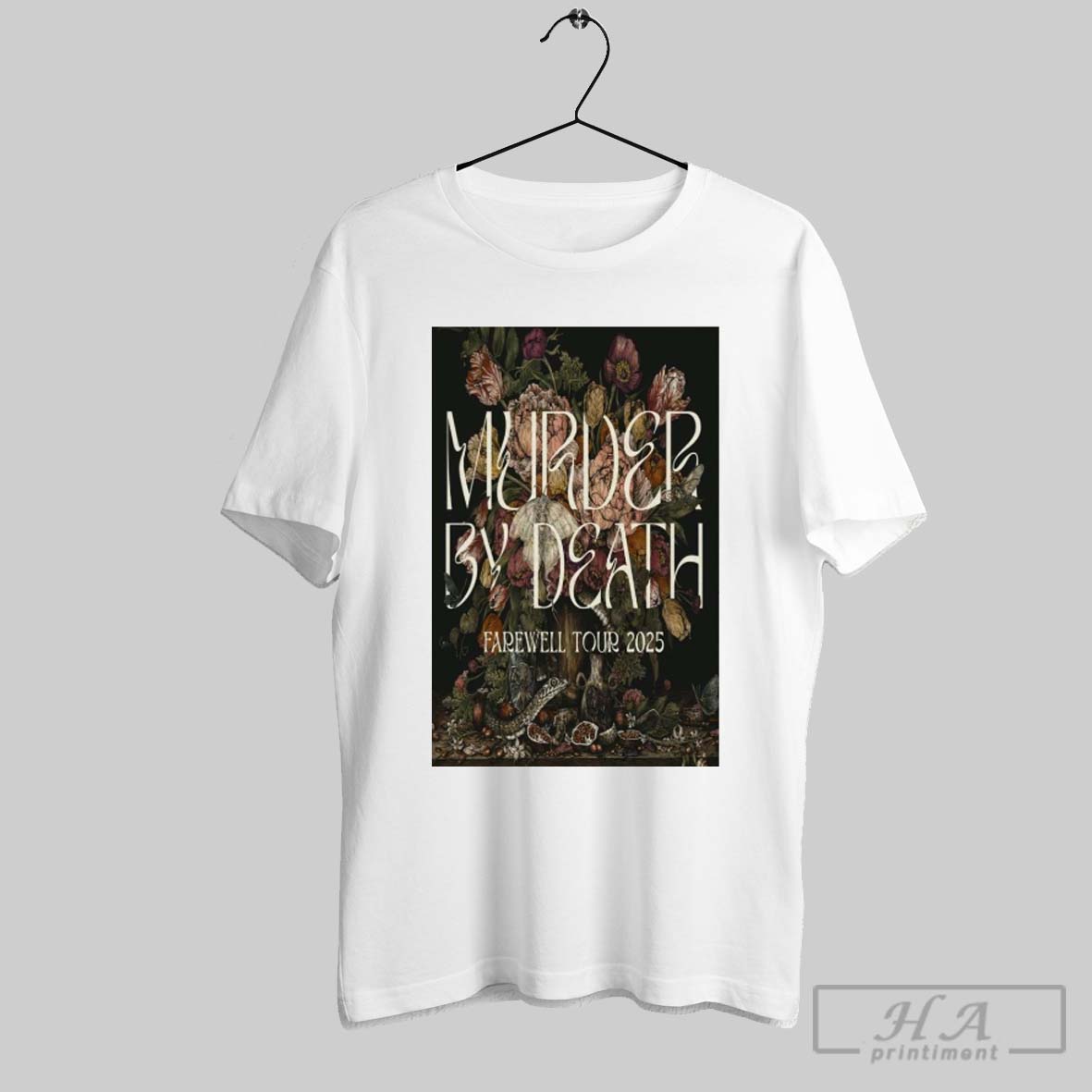 Poster Murder By Death With Bj Barham Farewell Tour 2025 Shirt